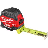 Ruban &agrave; mesurer Stud avec &eacute;chelle pour ing&eacute;nieur, 1-5/16" x 25' Ontario Safety Products