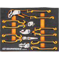 Mechanics Tool Set in Modular Foam Trays with Storage Unit, 194 Pieces Ontario Safety Products