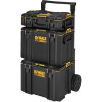 TOUGHSYSTEM&reg; 2.0 Rolling Tower, 24" x 20-2/5" x 34-1/2", Black/Yellow Ontario Safety Products