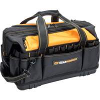 Professional 20" Tool Bag, Nylon, 33 Pockets, Black/Orange Ontario Safety Products