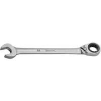 Combination Reversible Ratcheting Wrench, 12 Point, Polished Finish Ontario Safety Products