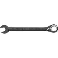 Metric Spline Combination Reversible Ratcheting Wrench, Black/Chrome Finish Ontario Safety Products