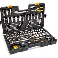 Jeu doutils de qualit&eacute; professionnelle &agrave; 72 dents, 6 pans et &agrave; prise 3/8" et 1/4" Ontario Safety Products
