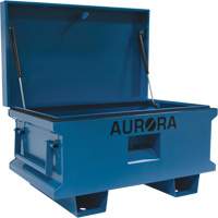 Coffre &agrave; outils de chantier, 33" x 20-3/10" x 18-3/10", Acier, Bleu Ontario Safety Products