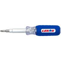 6-in-1 Multi-Bit Screwdriver, Textured Handle Ontario Safety Products