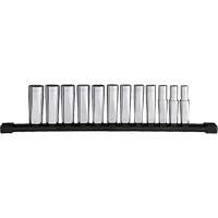 Jeu de douilles &agrave; puits profondes m&eacute;triques &agrave; 12 pans, 12 Mcx, Prise de 3/8", Profond Ontario Safety Products