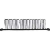 Jeu de douilles &agrave; puits profondes m&eacute;triques &agrave; 12 pans, 13 Mcx, Prise de 1/2", Profond Ontario Safety Products