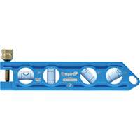 TRUE BLUE&reg; Die Cast Torpedo Level, 6" L, Aluminum, 4 Vials Ontario Safety Products