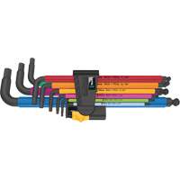 Jeu de cl&eacute;s m&acirc;les 950/9 Hex-Plus multicolore, 9 mcx, Imp&eacute;rial Ontario Safety Products