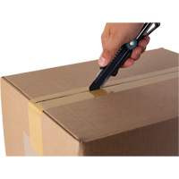 Couteau professionnel de 18 mm avec verrouillage &agrave; cliquet, Acier inoxydable, Robuste, Prise en Plastique Ontario Safety Products