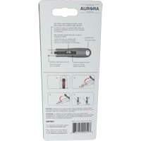 Couteau de s&eacute;curit&eacute; r&eacute;tractable standard, Acier inoxydable, Prise en Caoutchouc Ontario Safety Products
