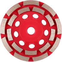 DIAMOND MAX Double Row Diamond Cup Wheel Ontario Safety Products