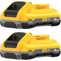 Batteries MAX* XR POWERPACK, Lithium-ion, 20 V, 4 Ah Ontario Safety Products