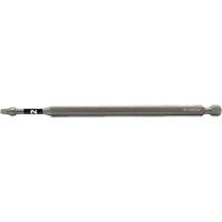 Impactech&reg; Power Bit, Square, #2 Tip, 1/4" Drive Size, 6" Length Ontario Safety Products