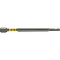 Impactech&reg; Nut Driver, 5/16" Tip, 1/4" Drive, 6" L, Magnetic Ontario Safety Products
