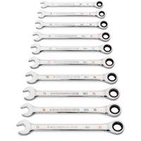 90-Tooth 12 Point Wrench Set, Ratcheting Combination, 12 Pieces, Metric Ontario Safety Products