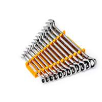 90-Tooth 12 Point Wrench Set, Ratcheting Combination, 12 Pieces, Metric Ontario Safety Products