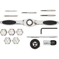 Jeu de tarauds et fili&egrave;res SAE &agrave; cliquet, 15 Morcea Ontario Safety Products