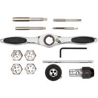 Jeu de tarauds et fili&egrave;res SAE &agrave; cliquet, 13 Morcea Ontario Safety Products