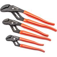Straight Jaw Dipped Handle Tongue & Groove Plier Set, 3 Pieces Ontario Safety Products