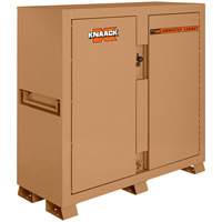 Model 109 Jobsite Cabinet with Padlock, Steel, 47.5 Cubic Feet, Tan Ontario Safety Products