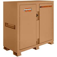 Model 139 Jobsite Cabinet with Padlock, Steel, 59.4 Cubic Feet, Tan Ontario Safety Products