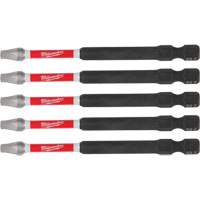 SHOCKWAVE Impact Recess Power Bits, Square, 2 Tip, 3-1/2" Length Ontario Safety Products