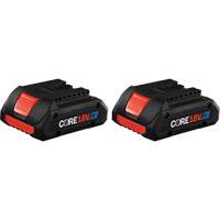 Batteries CORE18V &agrave; puissance avanc&eacute;e, Lithium-ion, 18 V, 4 A Ontario Safety Products