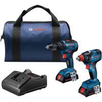 2-Tool Combo Kit, Lithium-Ion, 18 V Ontario Safety Products