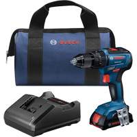 Trousse de perceuse-visseuse &agrave; percussion sans balais EC, 1/2", Mandrin 1/2", 18 V Ontario Safety Products