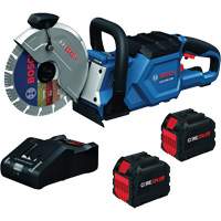 Ensemble scie tronçonneuse sans balais, 9", 18 V Ontario Safety Products
