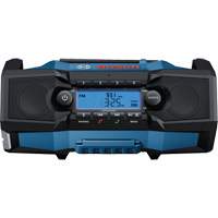 Compact Jobsite Radio with Bluetooth&reg; 5.0, Lithium-Ion, 18 V Ontario Safety Products