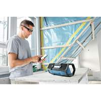 Compact Jobsite Radio with Bluetooth&reg; 5.0, Lithium-Ion, 18 V Ontario Safety Products