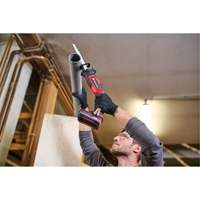 Cordless Compact One-Handed Reciprocating Saw (Tool Only), 18 V, Lithium-Ion Battery, 0-3000 SPM Ontario Safety Products