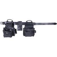 Ensemble de tabliers robustes Phantom 4 morceaux, Cuir, Noir Ontario Safety Products