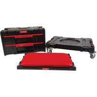 3-Piece Arx&reg; Dolly with Swivel Casters Set, 23-1/10" x 15" x 13-2/5", Black Ontario Safety Products