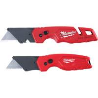 2-Piece FASTBACK Folding Utility Knife Set, Plastic Handle Ontario Safety Products