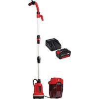 Cordless Clean Water Rain Barrel Pump with 4Ah Battery & Charger Starter Kit, 18 V, 792.5 GPH Ontario Safety Products