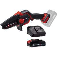 Cordless Compact Pruning Chain Saw with 2.5Ah Battery & Charger Starter Kit, 6", Battery Powered, 18 V Ontario Safety Products