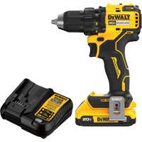 Ensemble de perceuse-visseuse sans fil et sans balai, Lithium-ion, 20 V, Mandrin 1/2" Ontario Safety Products