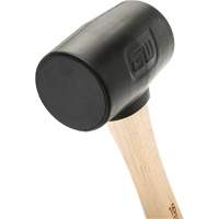 Maillet en caoutchouc, 16 oz, Prise en Bois, 13" lo Ontario Safety Products