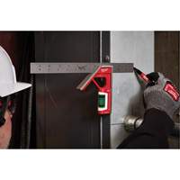 Magnetic Combination Square, 12" L, Stainless Steel, Plain Ontario Safety Products