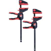 One-Hand Bar Trigger Clamps with 360° Rotating Handle Set, 12" (304.8 mm) Ontario Safety Products