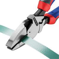 Pince pour monteurs de lignes &agrave; levier d&eacute;multipli&eacute;, type Nouvelle-Angleterre avec tire-fil, sertisseur et poign&eacute;e KNIPEXTEND Ontario Safety Products