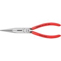 Long Nose Pliers with Cutter, 8" L Ontario Safety Products