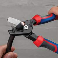 StepCut&reg; XL Cable Shears with KNIPEXTEND Handle, 9" Ontario Safety Products