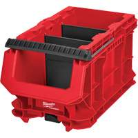Bac compact PACKOUT, 15-1/2" x 9-1/2" x 8-3/4", Noir/Rouge Ontario Safety Products