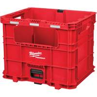 Caisse Packout, 15-3/4" x 18-5/8" x 15", Noir/Rouge Ontario Safety Products