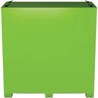 Armoire ventil&eacute;e pour le rangement d'&eacute;PI sur place, Acier, Vert lime haute visibilit&eacute; Ontario Safety Products