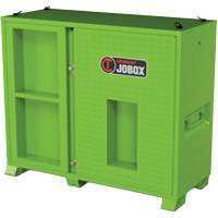 Armoire ventil&eacute;e pour le rangement d'&eacute;PI sur place, Acier, Vert lime haute visibilit&eacute; Ontario Safety Products